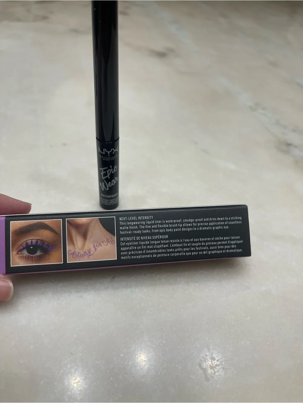 NYX Epic Wear Waterproof Liquid Liner — Lavender Lilac